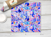 Lilly Inspired  Pattern Adhesive Vinyl L091